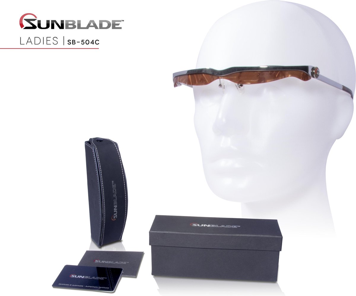 Sunblade SB-504C Fashion - Design zonnebril - Uniek ontwerp zonder glazen!