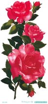 Temporary tattoo | tijdelijke tattoo | fake tattoo | rozen - roses | 100 x 210 mm