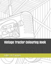 Vintage Tractor Colouring Book