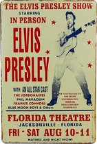 Concertbord - The Elvis Presley Show - Florida Theater