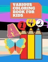 Various coloring book for kids