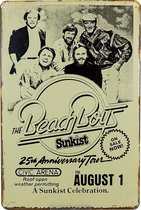 Concert Bord - The Beach Boys - 25th Anniversary Tour