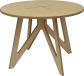 Kindertafel rond - Houten tafel rond - Van Aaken Design - Berken Multiplex
