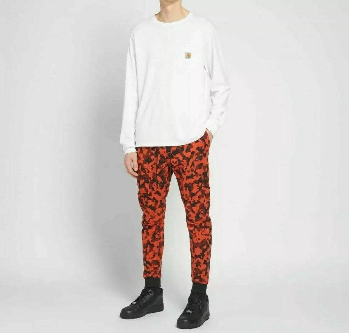 nike camo fleece joggers