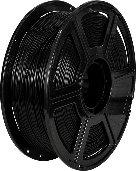 FlashForge PLA Filament - Zwart - 1.75mm - Biologisch Afbreekbaar - 1kg