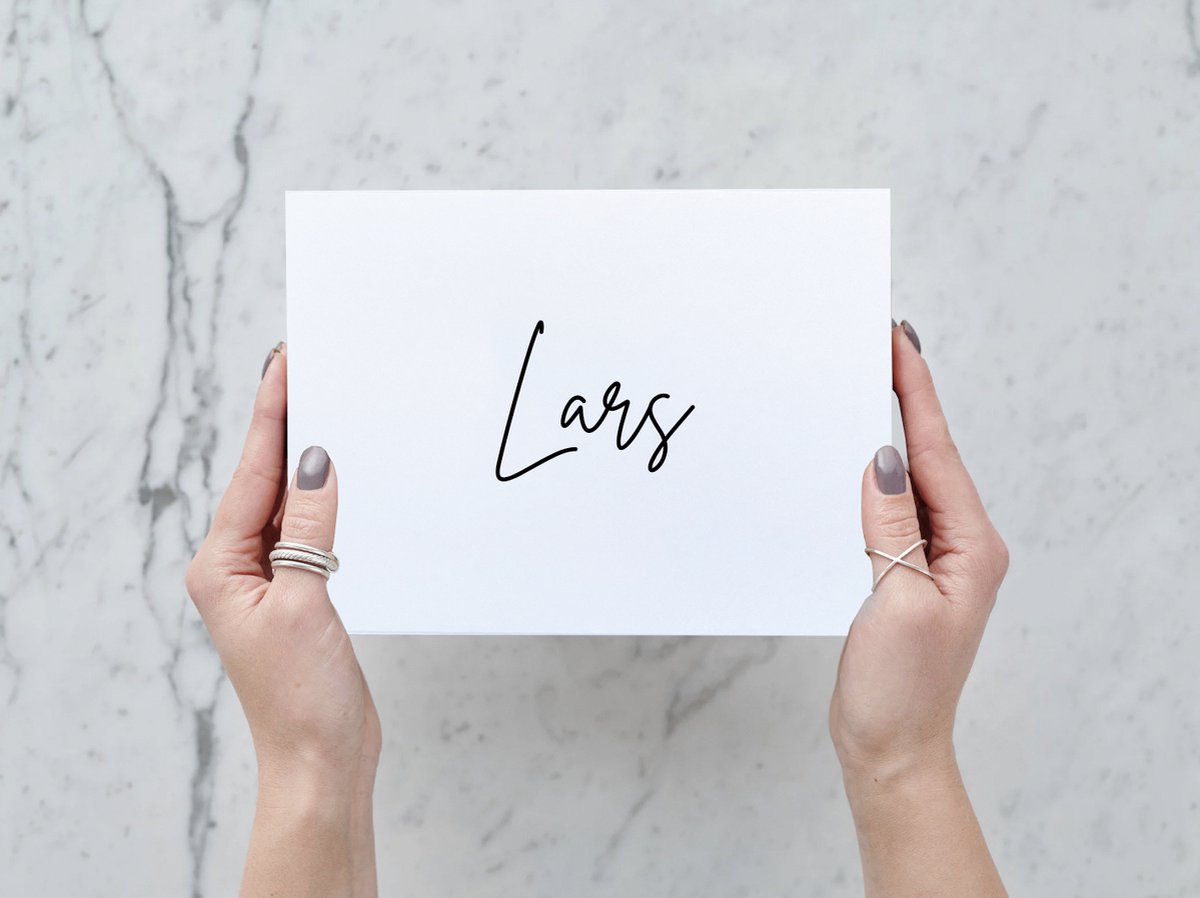 Gepersonaliseerde Giftbox - Geschenkdoos met naam zwart - Geschenkdoos met magnetische sluiting - Geschenkdoos met deksel - Giftbox Wit - Cadeaudoos - Giftset - Kerstpakket - Kerstcadeau