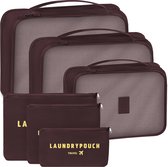 Packing Cubes of Koffer Organizer Set - Packing Cubes Backpack - Wijnrood