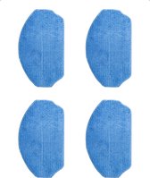 CleanWise Henk - 4 Dweildoeken - Dweilpads voor robotstofzuiger CleanWise Henk