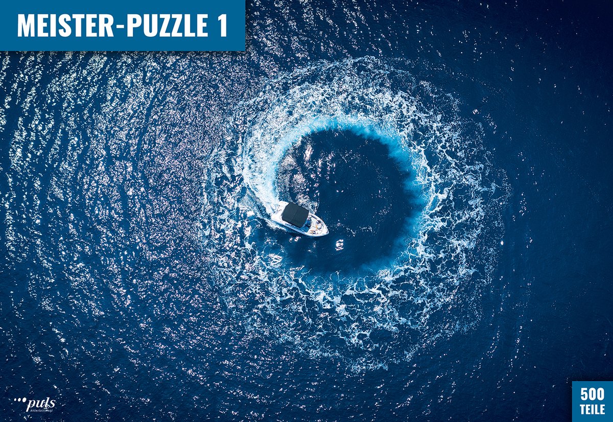 Puls Entertainment puzzel MEISTER-puzzel 1: Das Boot - 500 stukjes.