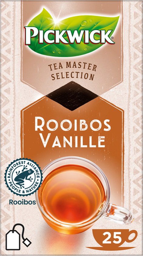 Pickwick - Tea Master Selection Rooibos Vanille - 4x 25 zakjes