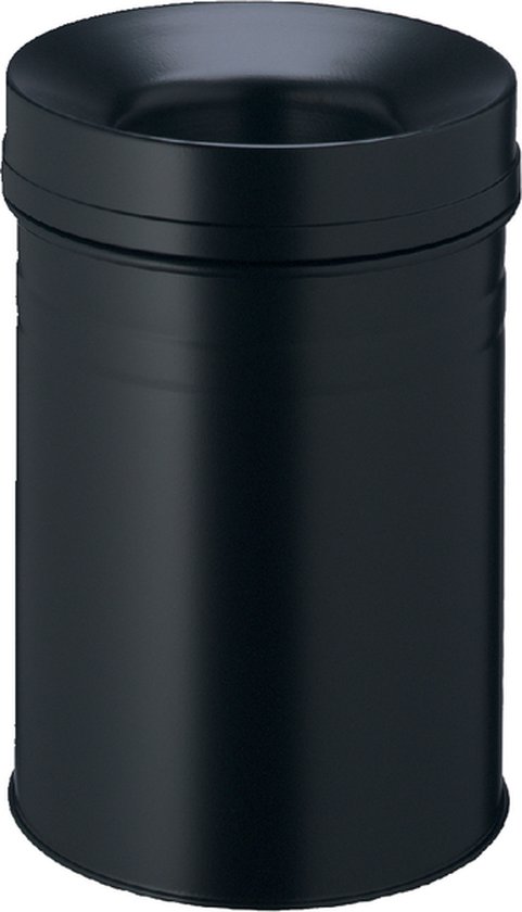 Papierbak met vlamdover Durable 3325-01 15 liter zwart