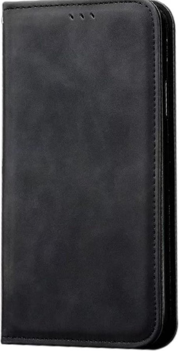 Exobox Geschikt voor Samsung Galaxy S24 FE 5G - Portemonnee Magnetisch Book Case Hoesje - Zwart