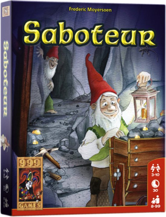 Saboteur - De leukste kaartspellen van dit moment - Cadeau tip voor de feestdagen