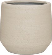 Pottery Pots Bloempot Harith S, Beige Washed-Beige D 31.5 cm H 28 cm Opening 24cm