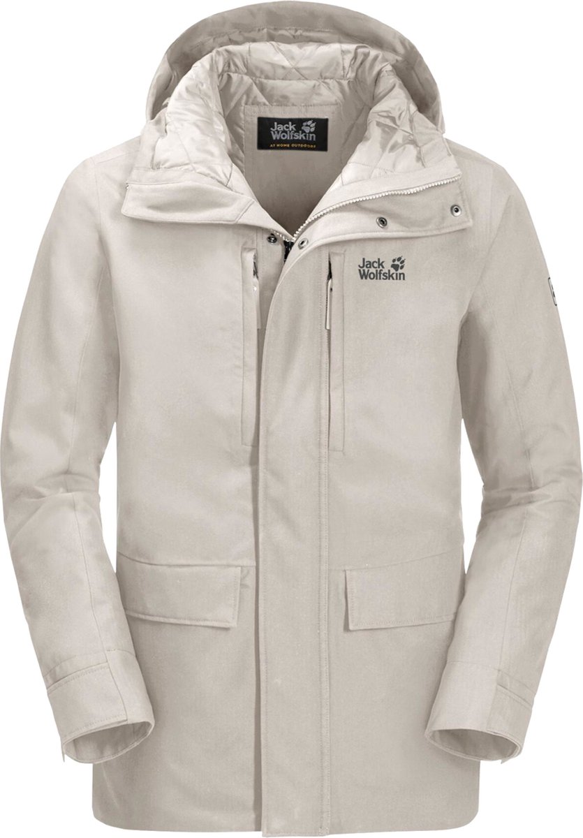 Jack Wolfskin West Coast 2l Jkt W 1110811-5062 Mannen Jasje Wit