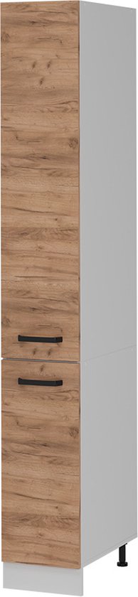 Vicco Armoire à pharmacie R- Line, Chêne puissant or/ Wit, 30 cm