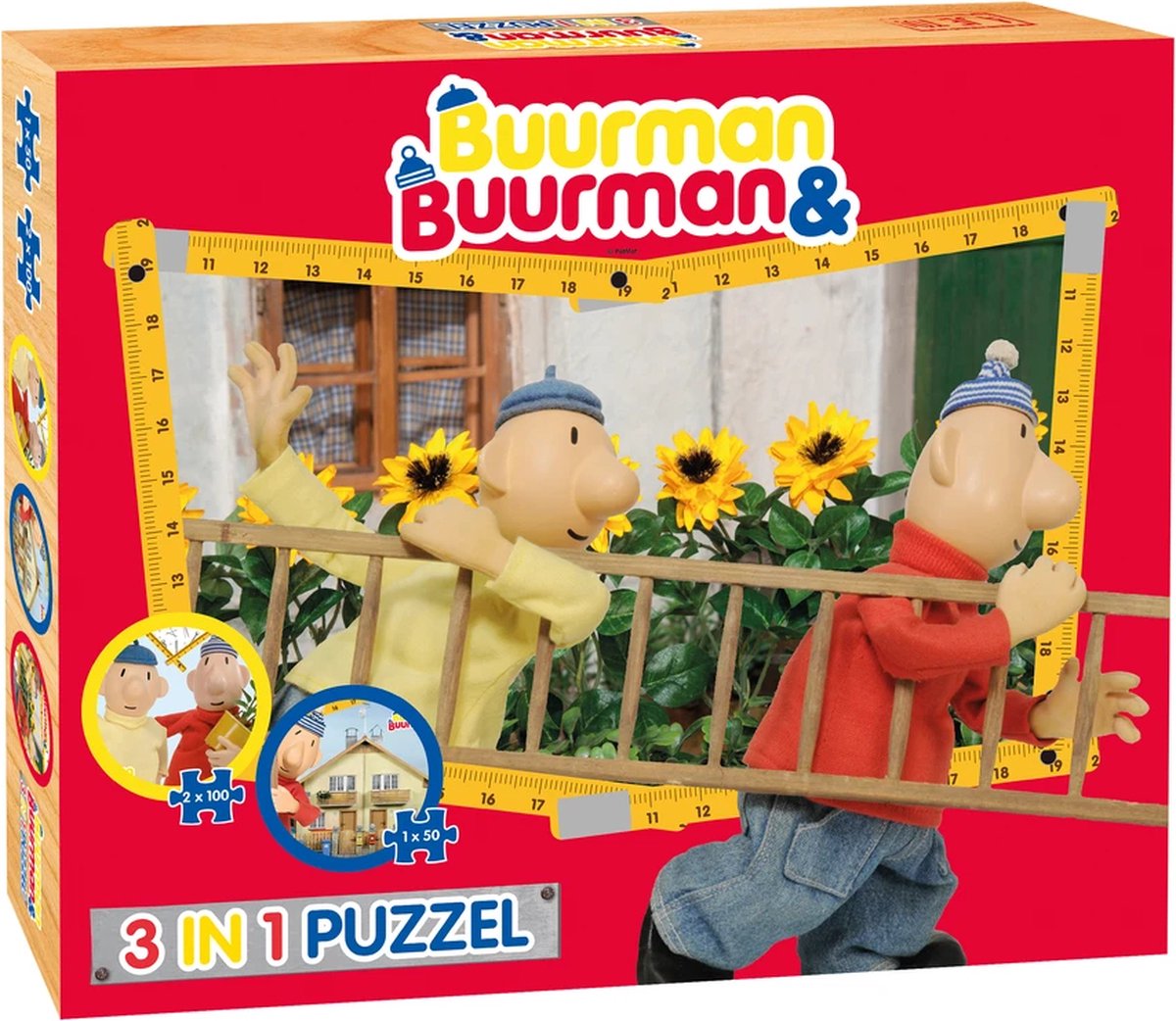 Puzzel Buurman en Buurman 3 in 1