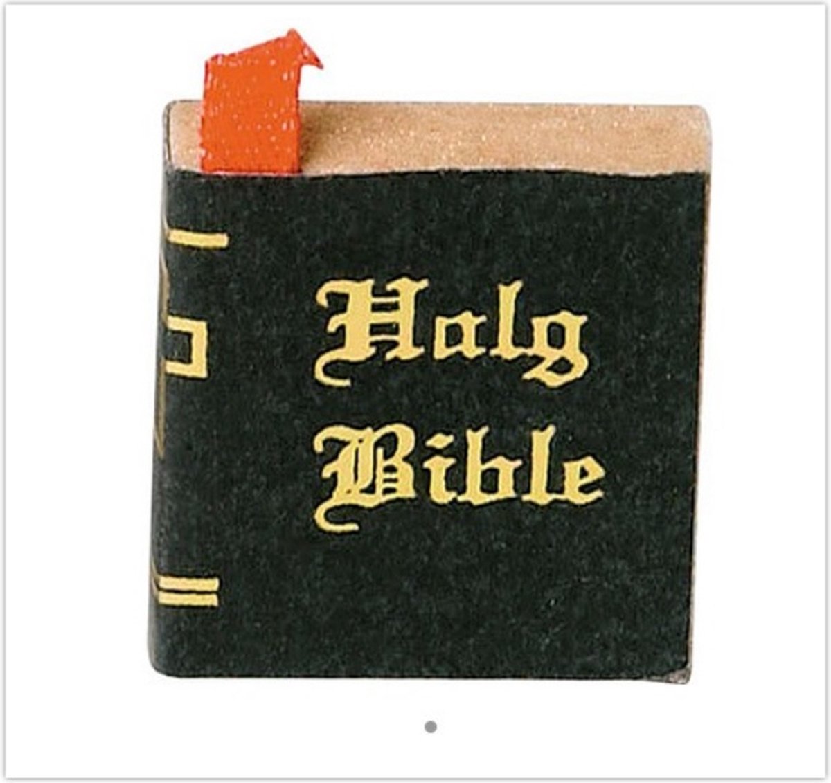 Stafil Miniatuur Holy Bible - 2,5 cm