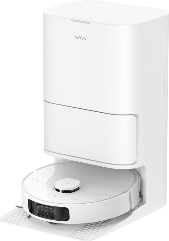 MOVA E30 Ultra - Robotstofzuiger met Dweilfunctie - Automatisch ledigen - Zelfreinigende dweil