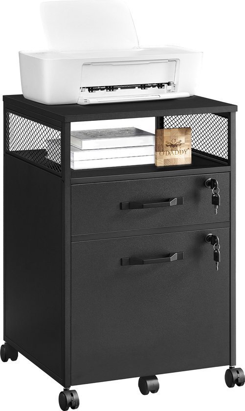 Bloc-tiroirs O'DADDY noir | - Noir