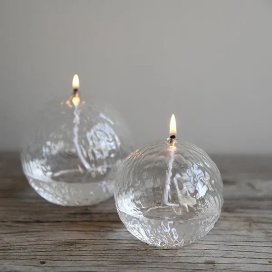 Leeff Olielamp Olaf S - Transparant - Glas — afbeelding 5
