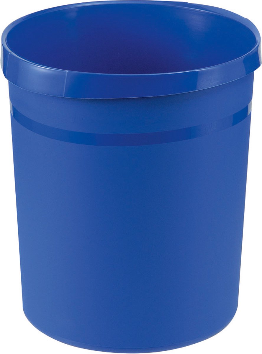 Han papiermand blauw