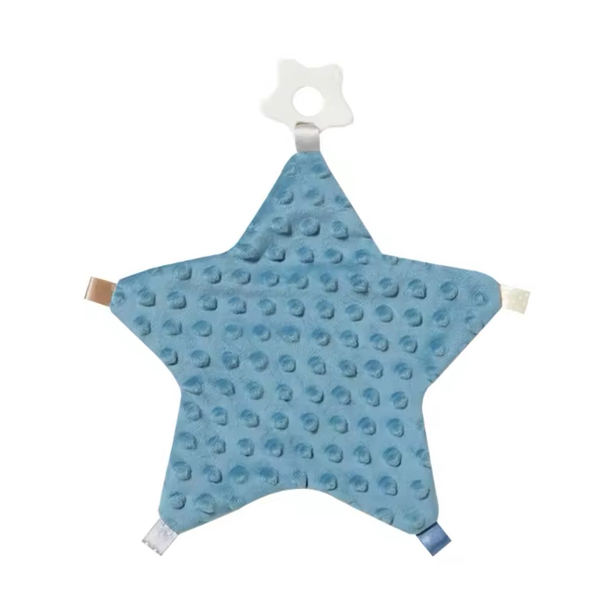 Littlecutiez - Knuffeldoek Moon - Labeldoekje - Kraamcadeau -Knuffeldoekje - Baby - Blauw - Ster - Knuffeldier