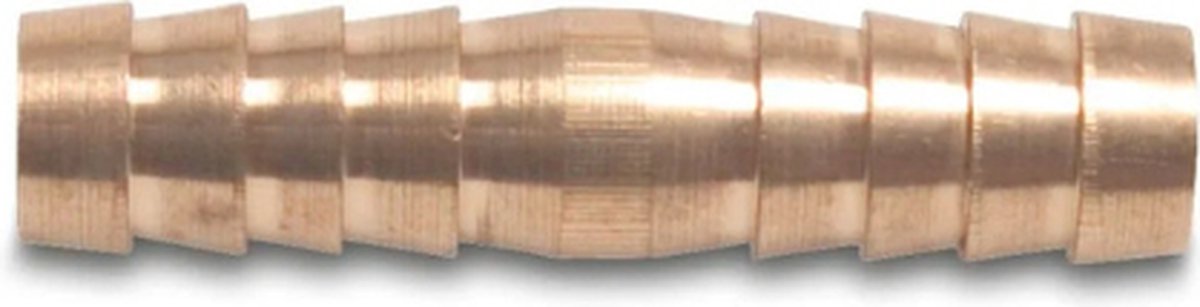 Verbindingspijp messing 19 mm slangtule 30bar