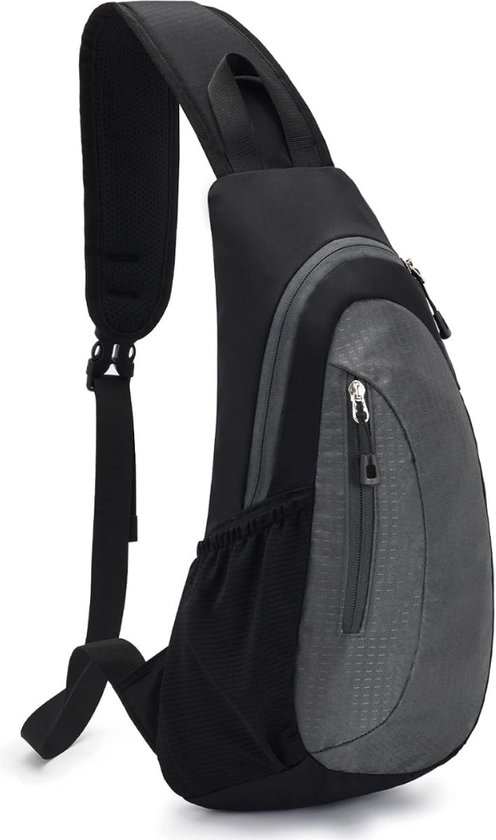 hk Men's Shoulder Bag, Waterproof Chest Pocket for 11.3 Inch