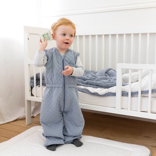 BEMINI Babyslaapzak - MAGIC BAG 24-36m - TOG 1.5 - Gewatteerd comfort - Stone — afbeelding 4