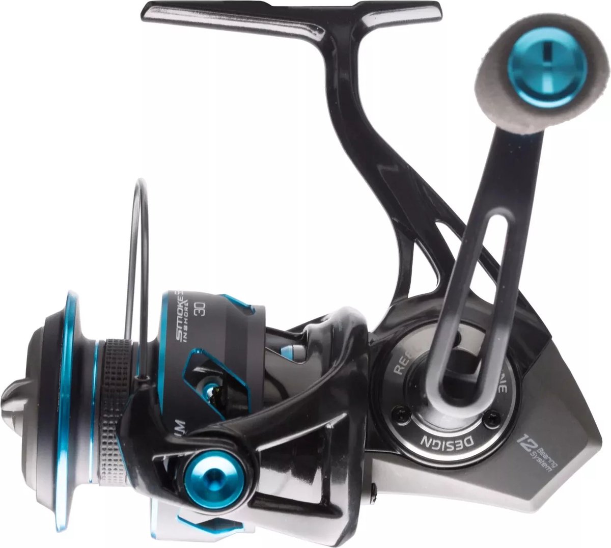 Quantum XPT Smoke S3 - Inshore - Vismolen voor Snoek - Werpmolen Karper - Roofvis Feeder - Spinmolen - Zwart