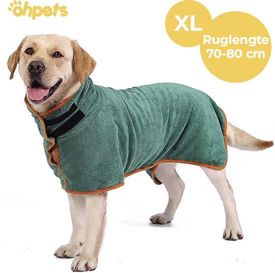 PETCUTE Hond Badjassen Hond Gewaad Sneldrogende Badjas Voor Honden Microfiber Hond Handdoek Absorberende Hond Pyjama Kleine Medium Grote Maat
