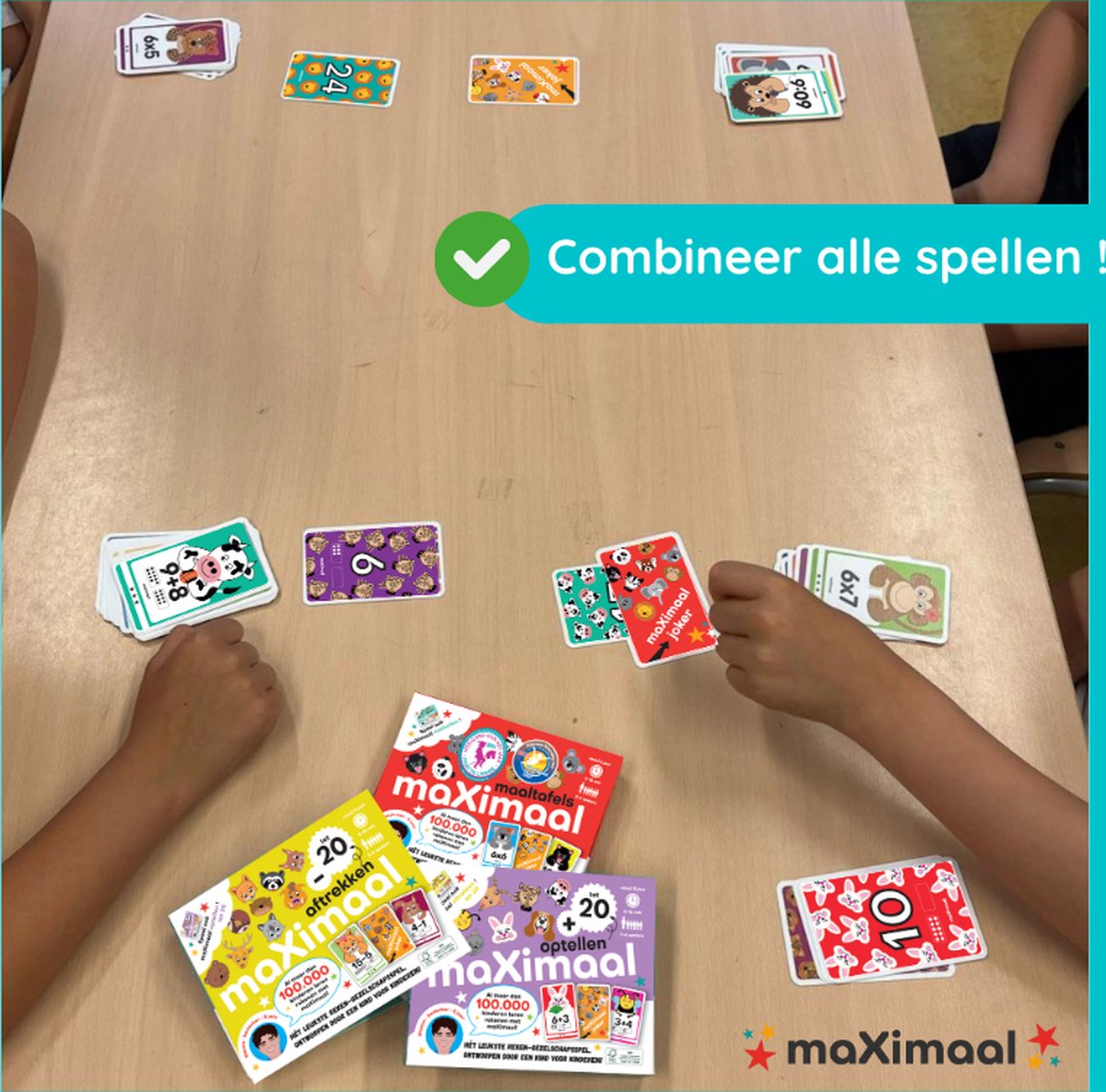 Maximaal Maaltafels & Deeltafels - Gezelschapsspel voor 6+ jaar - Kaartjes — afbeelding 13