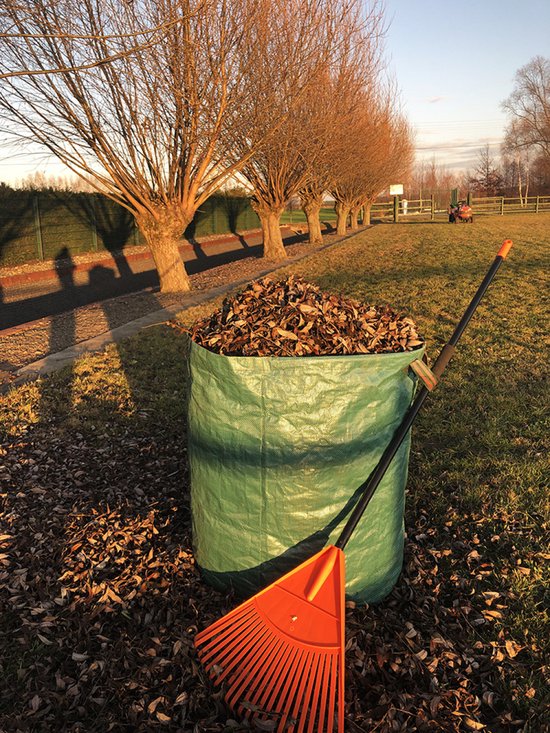 Bradas opvouwbare Tuinafvalzak 120L - Waterdicht - Tuinzak - Bladzak van Merkloos	 — afbeelding 2