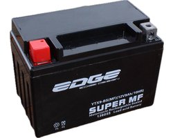 Edge Accu YTX9-BS 12V 9AH - scooter gel accu - 100% lekvrij