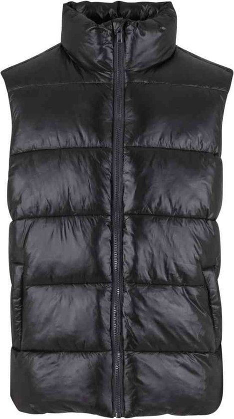 Urban Classics - Recycled Big Puffer Mouwloos jacket - L - Zwart