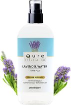 Lavendelwater 250ml | 100% Puur & Onbewerkt | Biologisch | Zonder Alcohol | Lavendel Water Spray