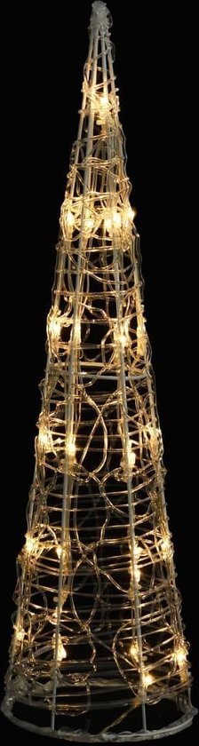 Kerstman met lantaarn kerstdecoratie H.50