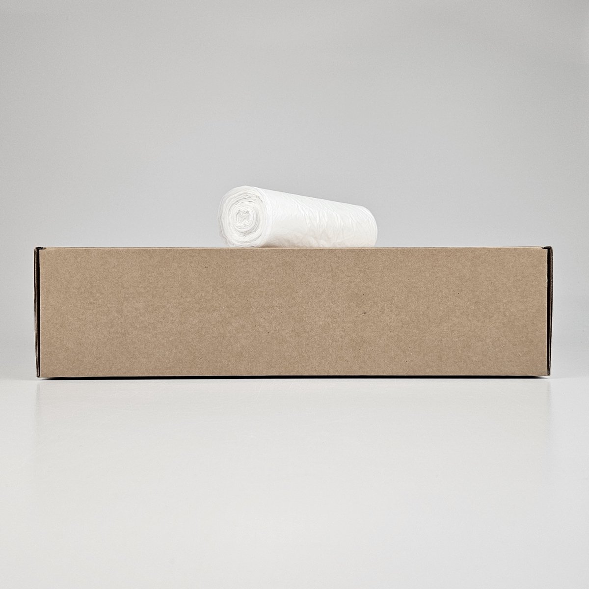 Goedkoopste Witte Vuilniszakken | 500 Zakken | 60 Liter | HDPE | 10 My | 60x72 cm - Witte Vuilniszakken 60 Liter, 60 Liter Prullenbakzakken, Witte Afval Zakken