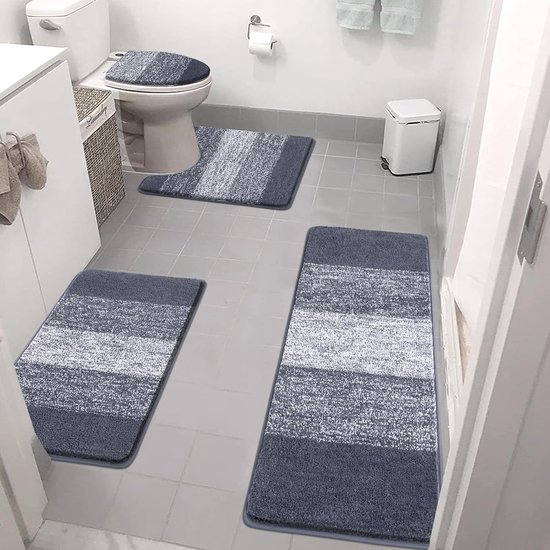 Badmat - Mat voor in de Badkamer 60 x 90 cm antislip zeer absorberend water