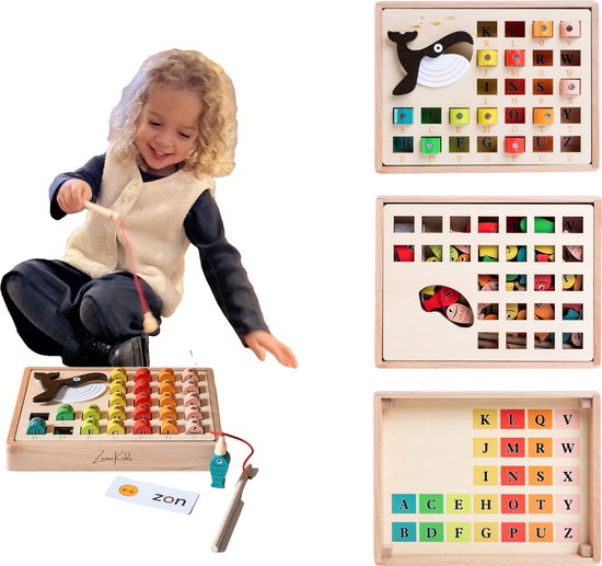 Montessori speelgoed voor 3 jaar en ouder, 3-8 jaar, wortelplugspel, h