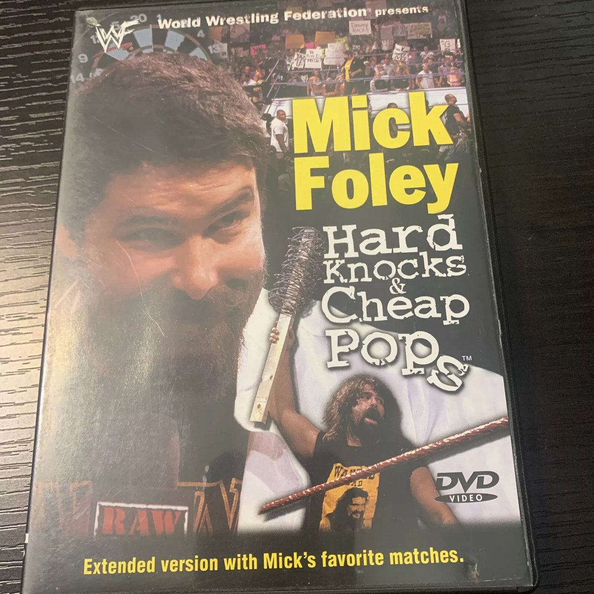 DVD WWE: Mick Foley - Hard Knocks And Cheap Pops (UK Import DVD)