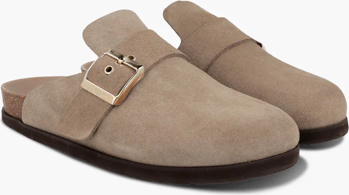 Genuins-Izar Velour Sand-Loafers-Maat 39