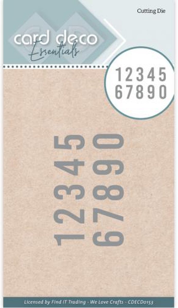 Card Deco Essentials - Cutting Dies - Numbers