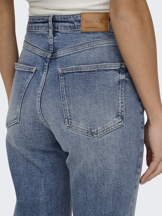 Onljuicy Hw Flared DNM Dot023 Noos, blauw (medium blue denim), 27W / 30L