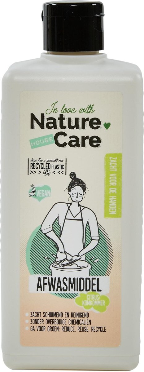 Nature Care Afwasmiddel citrus komkommer 500 Milliliter