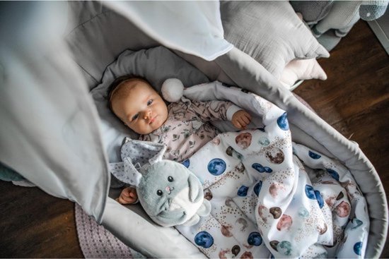 Witte ruismachine - Meerdere Standen - Voor baby's - White Noise Baby - Witte Ruis - Knuffel van Flowieber — afbeelding 3