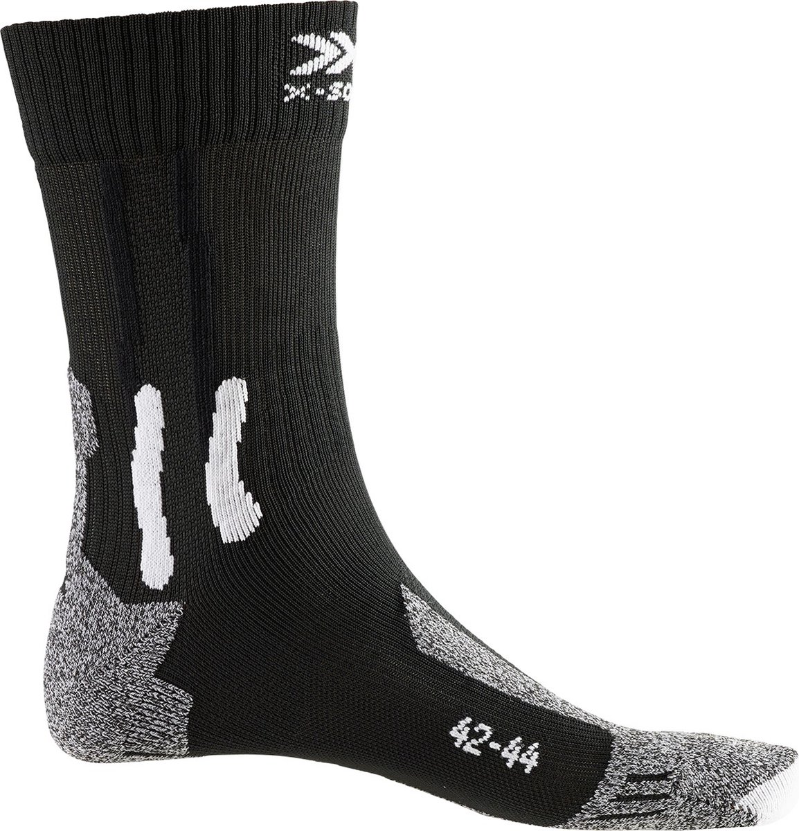 X-Socks Trek Outdoor Wandelsokken Opal /Dolomite Melange 35-38 Zwart