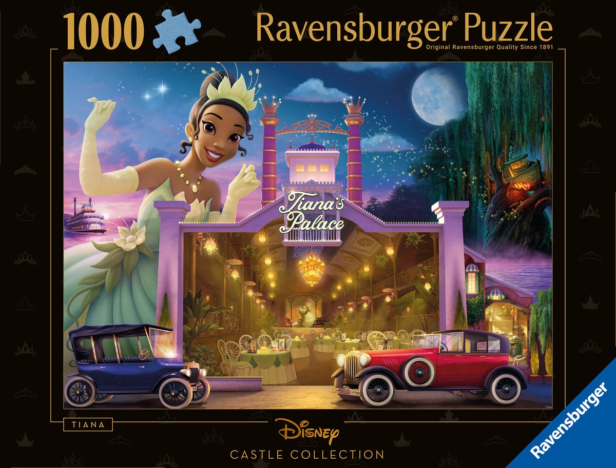 Ravensburger Puzzel - Disney Castles: Tiana - 1000 stukjes — cadeau in Spellen & Speelgoed - foto 5