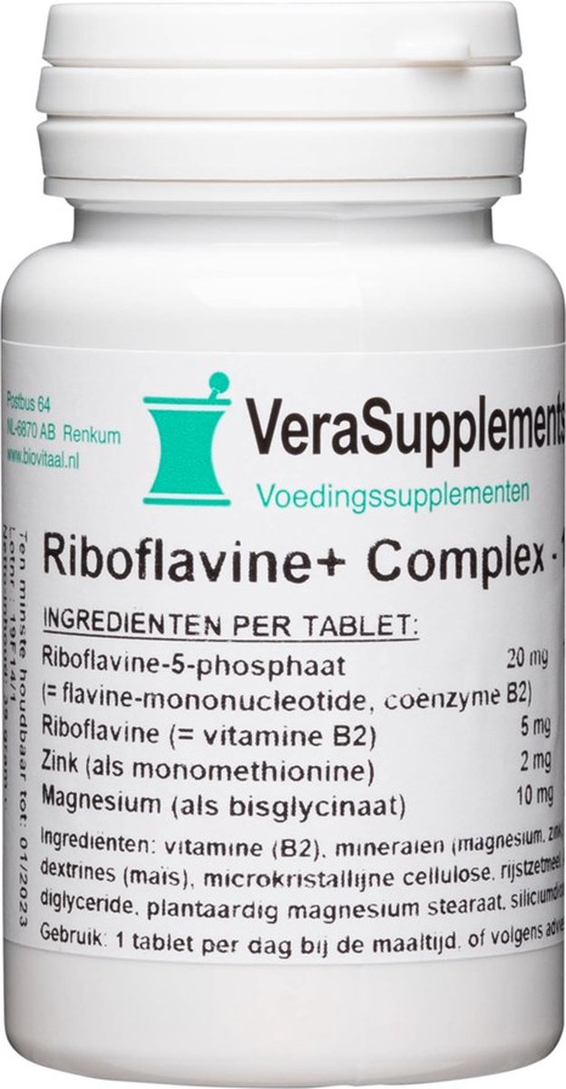 BIOVITAAL RIBOFLAVINE PL COMP
